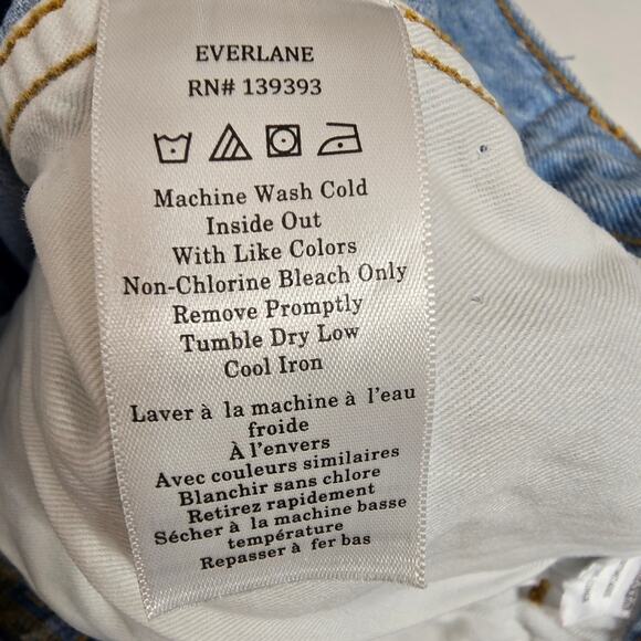 Everlane The Cinched Utility Jean Sunkissed Blue Size‎ 33 - Picture 12 of 13